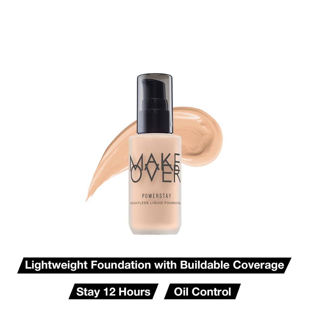 MAKE OVER Powerstay Weightless Liquid Foundation 33 ml