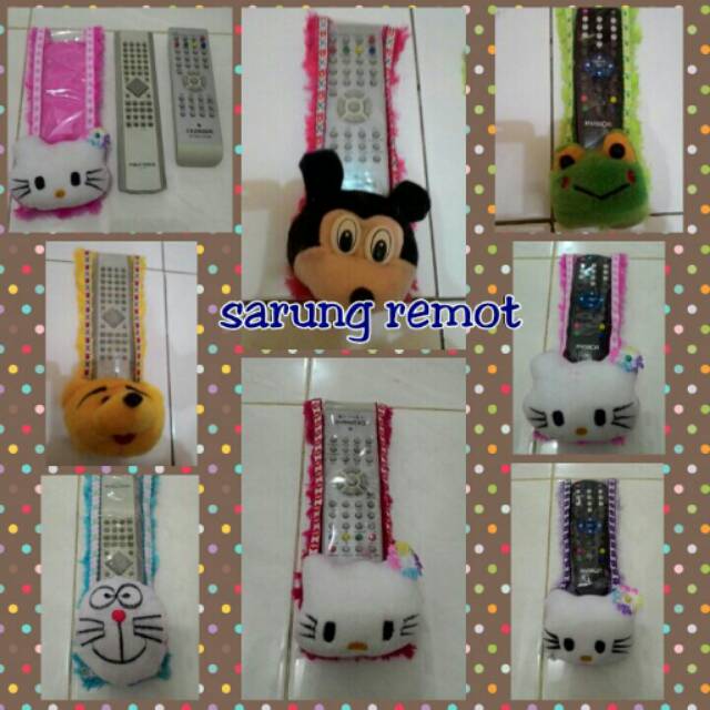 Sarung remot karakter