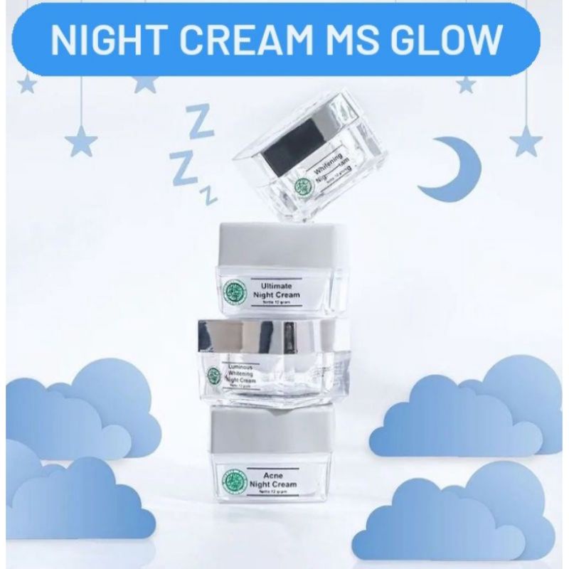 Night cream ms glow
