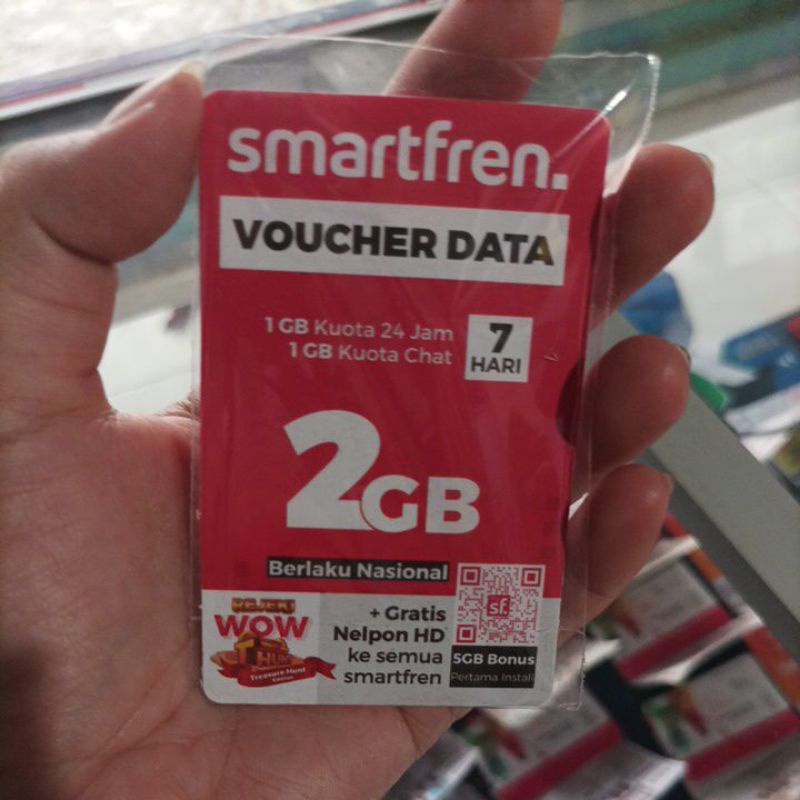 Voucher smartfren 2gb