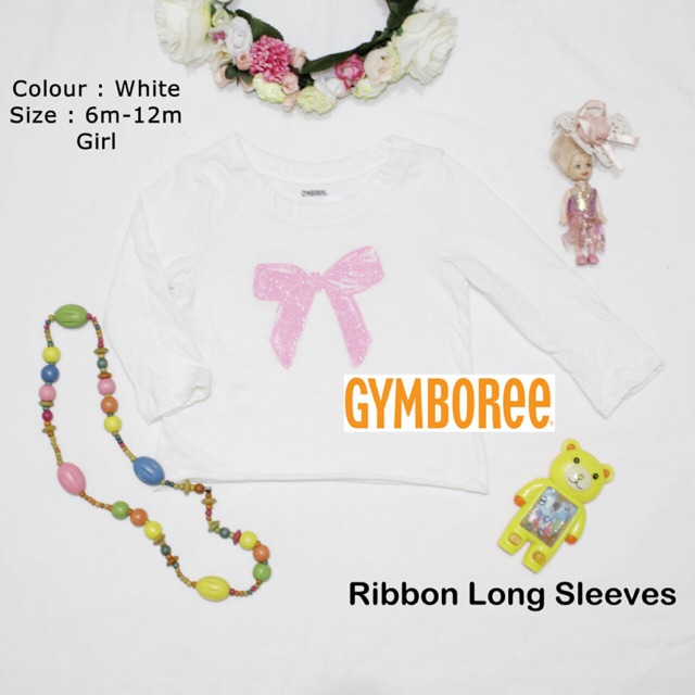 Ribbon Long Sleeves