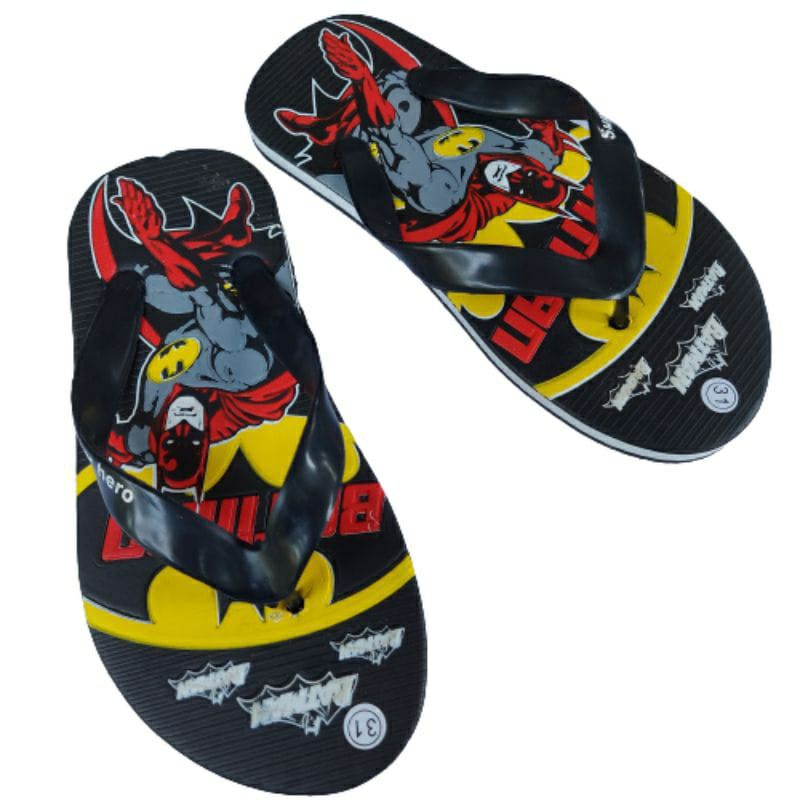 sandal anak jepit batman ags