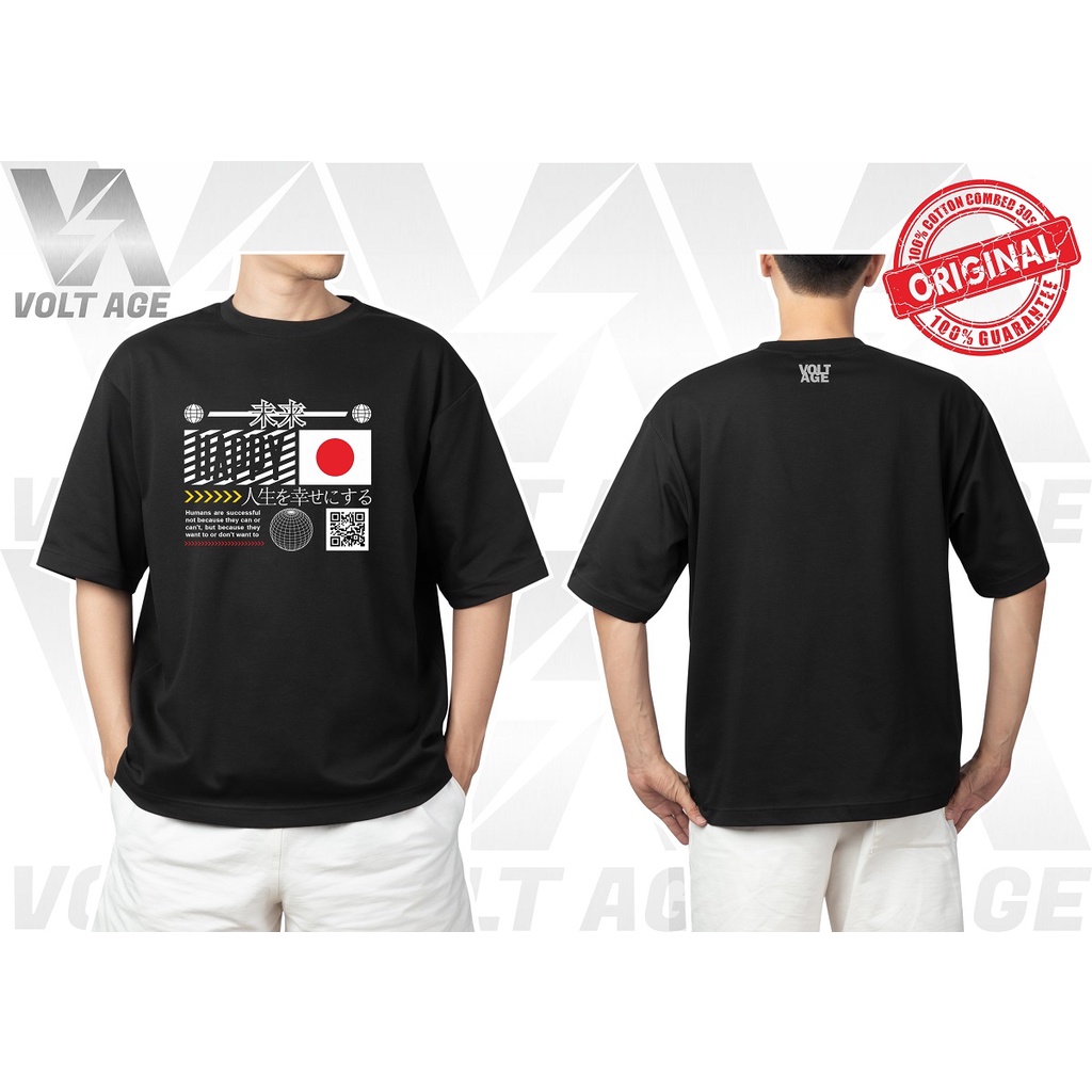Kaos Cotton Combed 30s Happy