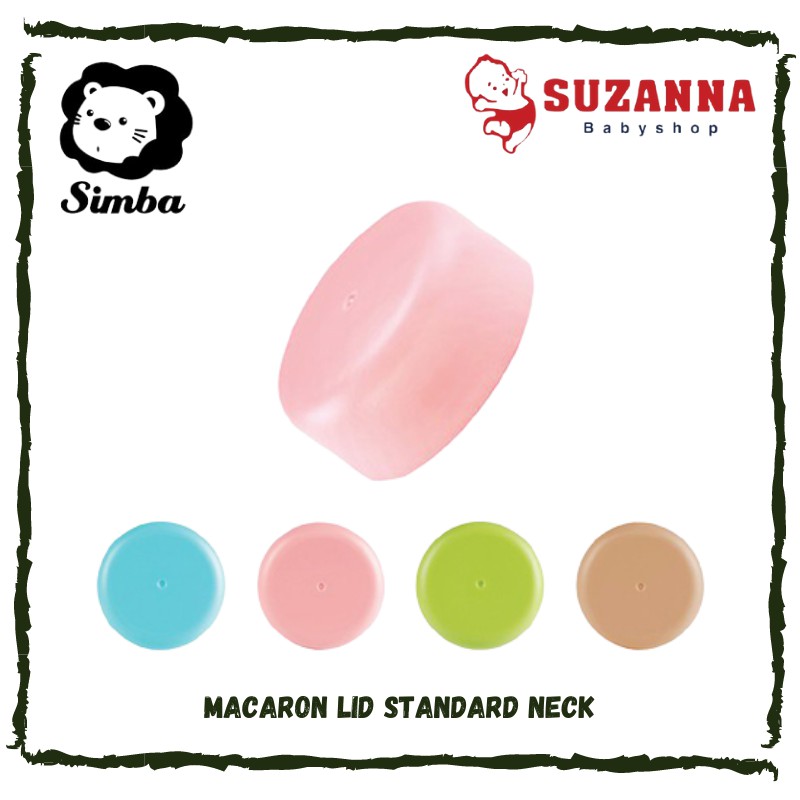 Simba Macaron Lid Standard Neck Tutup Botol