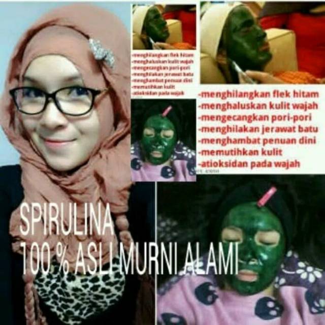 MASKER SPIRULINA / SPIRULINA ORI