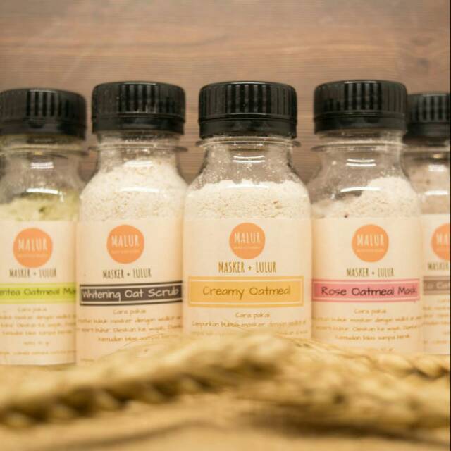 MALUR ( MASKER + LULUR WAJAH)