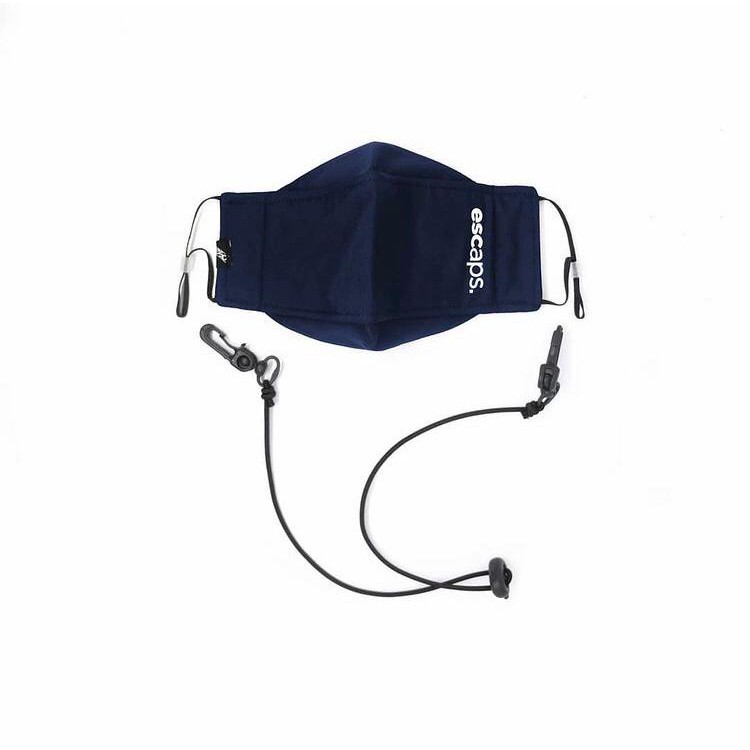Masker Kain Waterproof + Strap Mask - Escaps