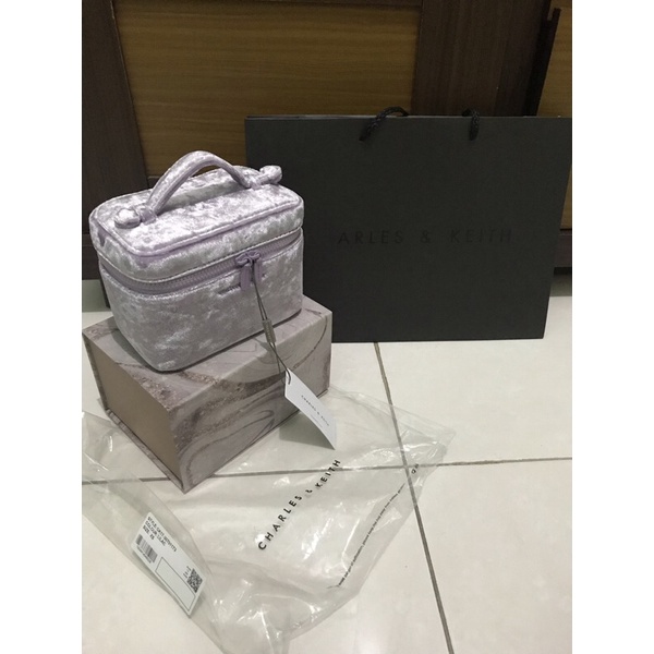 NWT Authentic Charles & Keith Make up Pouch