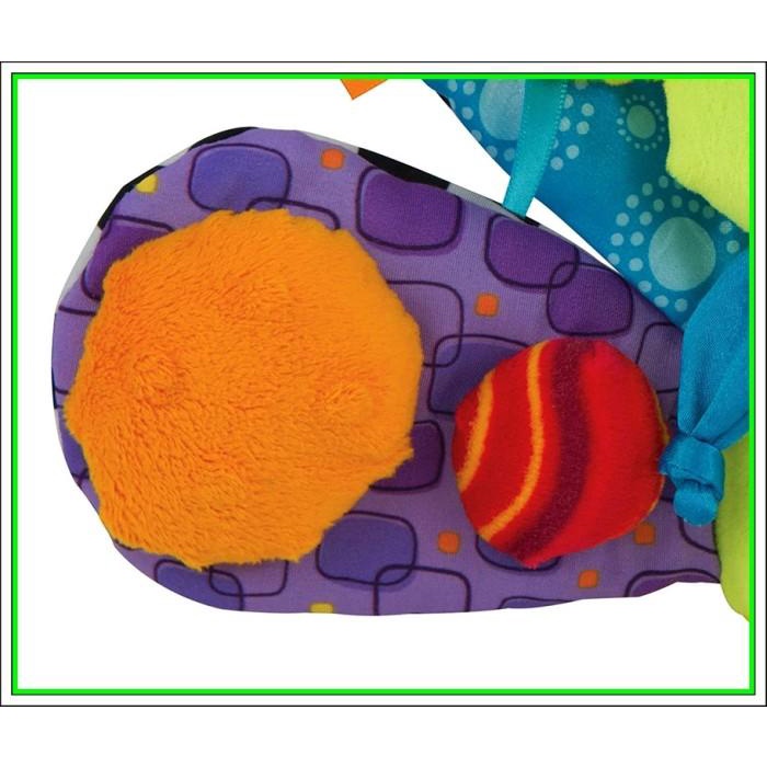 LAMAZE Clip & Go Peacock Jacque, Jacques The Peacock