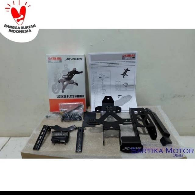LICENCE PLAT HOLDER XMAX 250
