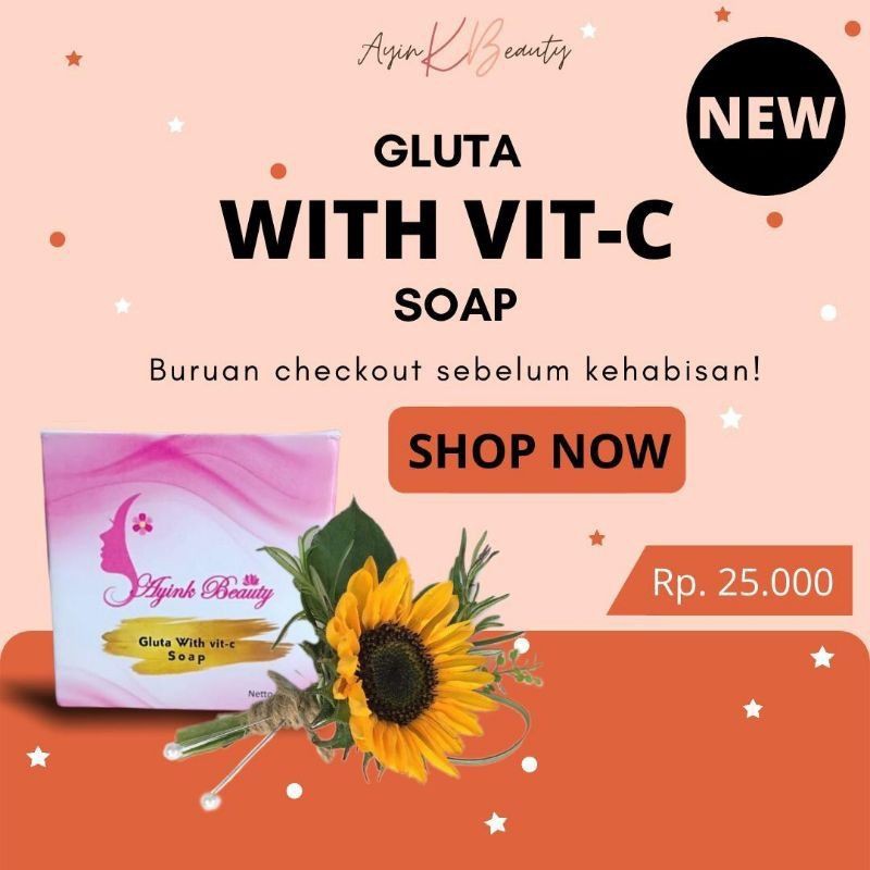 Sabun Gluta With Vit C Soap (GWS)