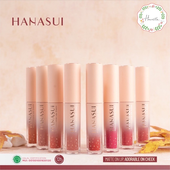 LIPCREAM HANASUI MATTEDORABLE BPOM