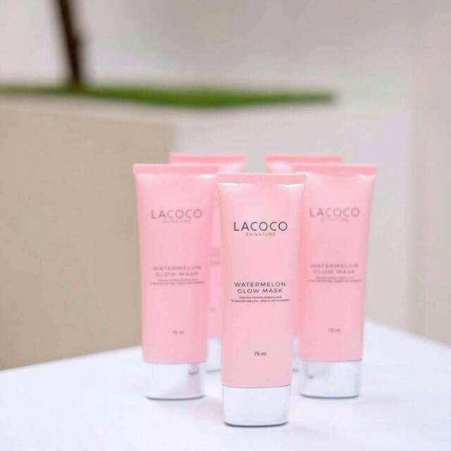Watermelon glow mask