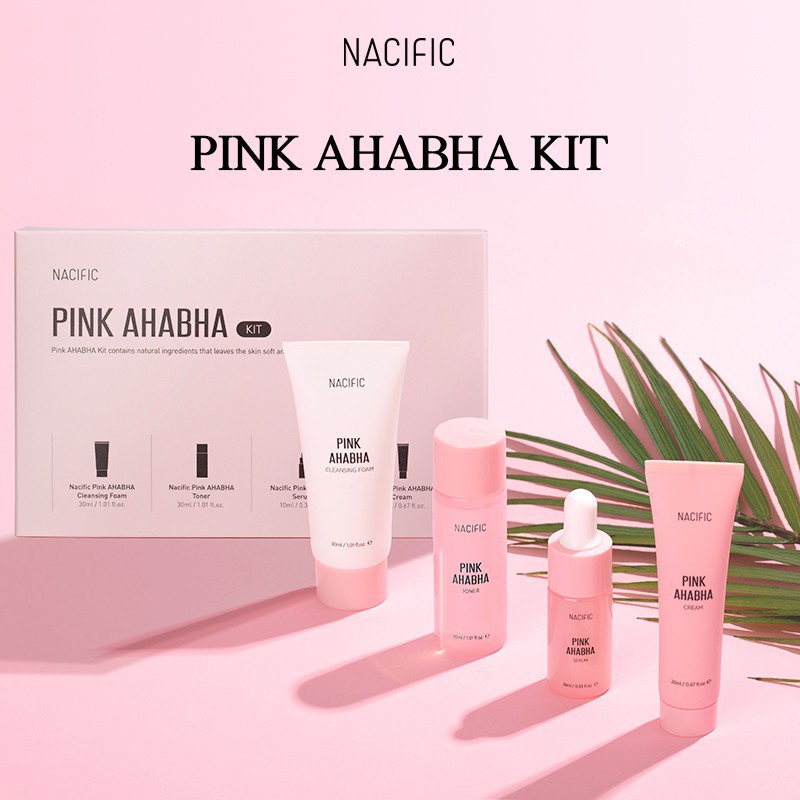 NACIFIC Pink AHA BHA Kit
