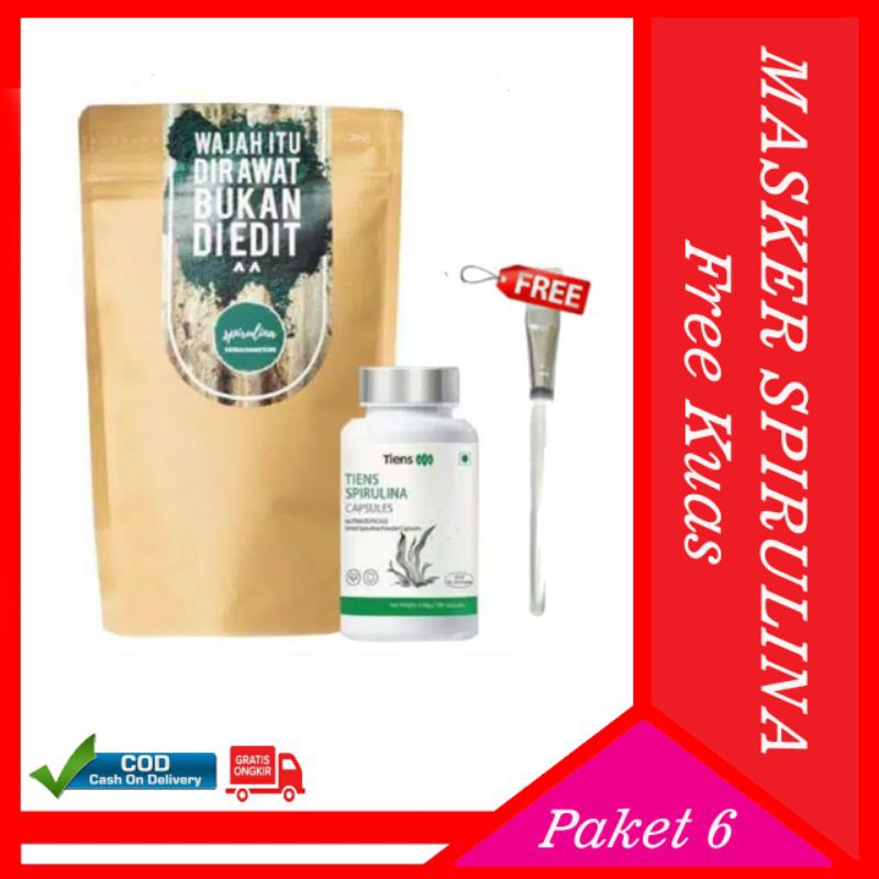 MASKER SPIRULINA ~The Best Seller Terbaik Dunia