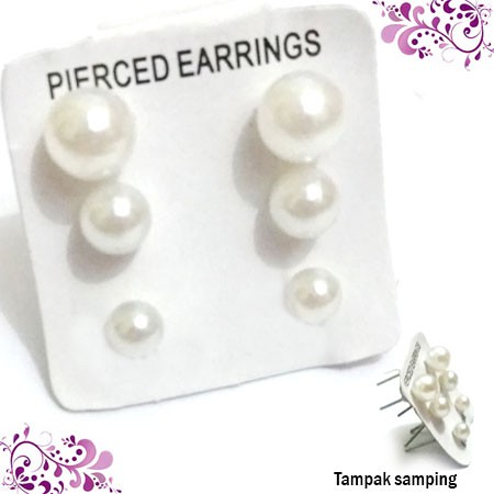 ANTING MUTIARA SET WHITE