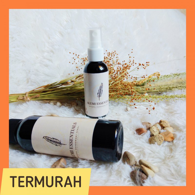 Deodorant Spray dari Alumi Essentials 60ml 100ml