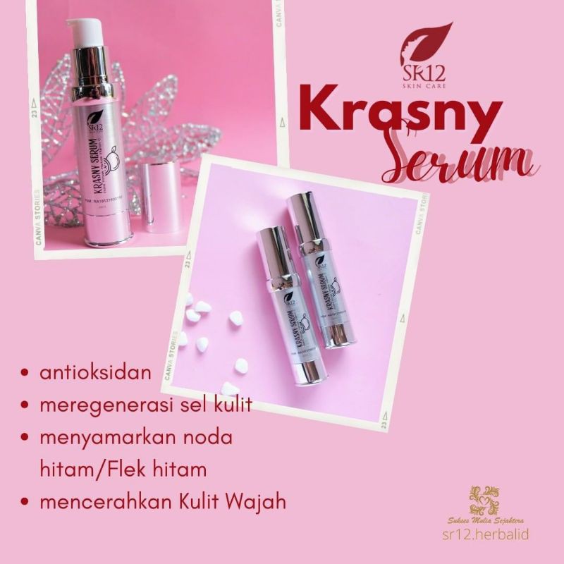 (BISA COD) Krasny Serum SR12