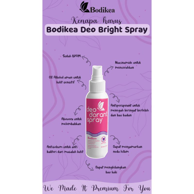 BODIKEA DEODORANT SPRAY / DEO