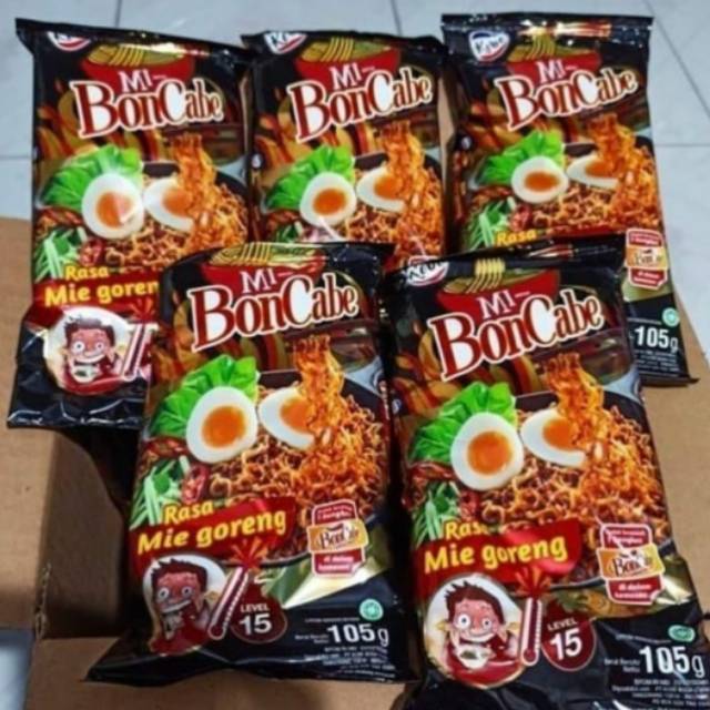 Mie boncabe level 15