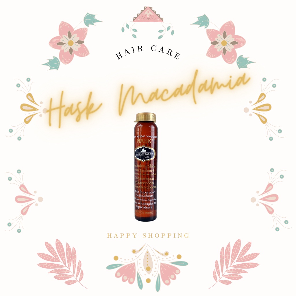 Hask Macadamia Oil
