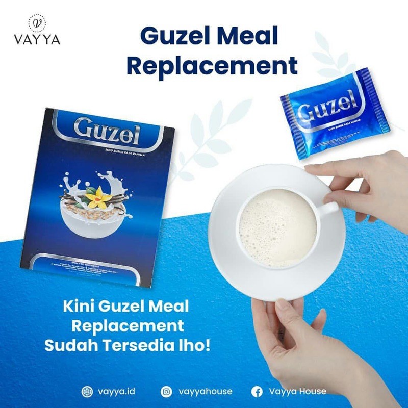 Guzel meal replacement (MR) solusi diet sehat anda !