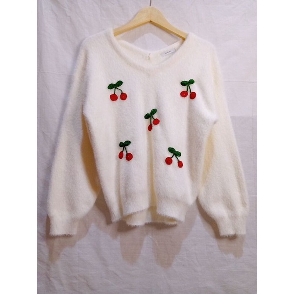fuzzy knitwear