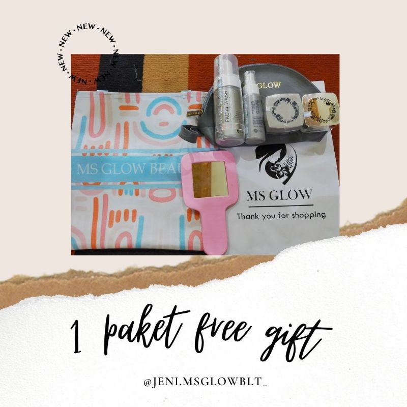 PAKET MS GLOW FREE GIFT