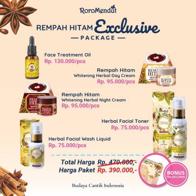 REMPAH HITAM (EXCLUSIVE PACKAGE)