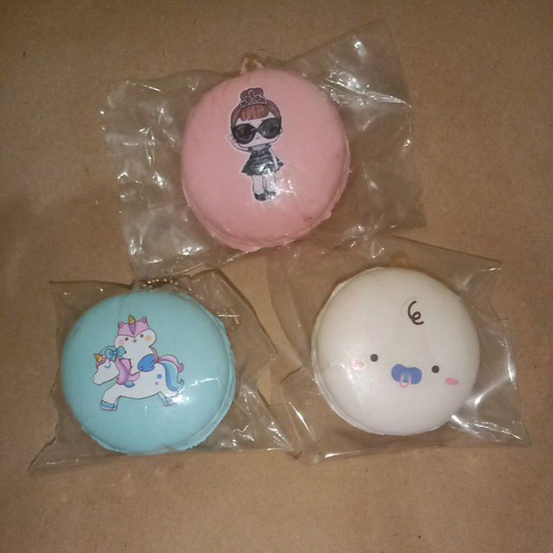 squishy macaron popular,bubu the cloud,l.o.l free gift