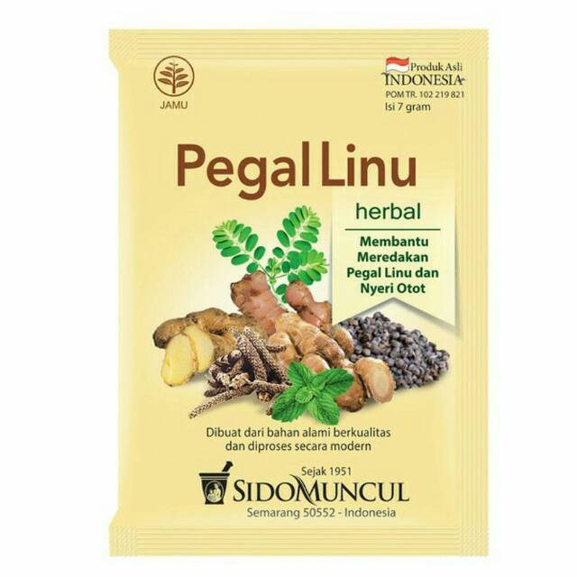 JAMU PEGAL LINU SIDOMUNCUL