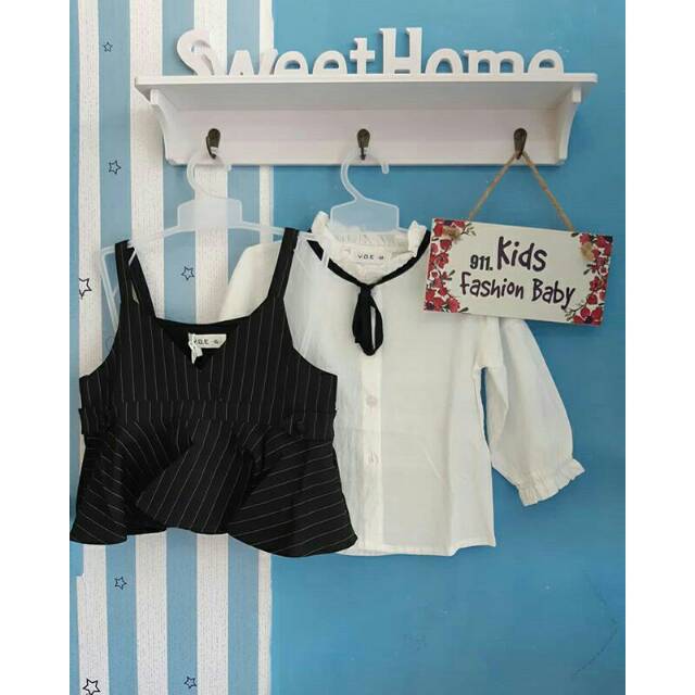Kemeja overall black