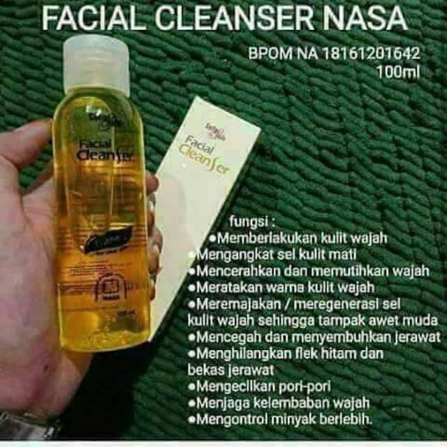 Facial cleanser nasa