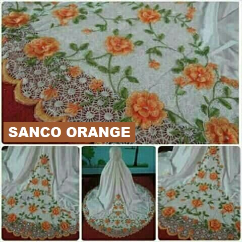 Mukena 'SANCO ORANGE