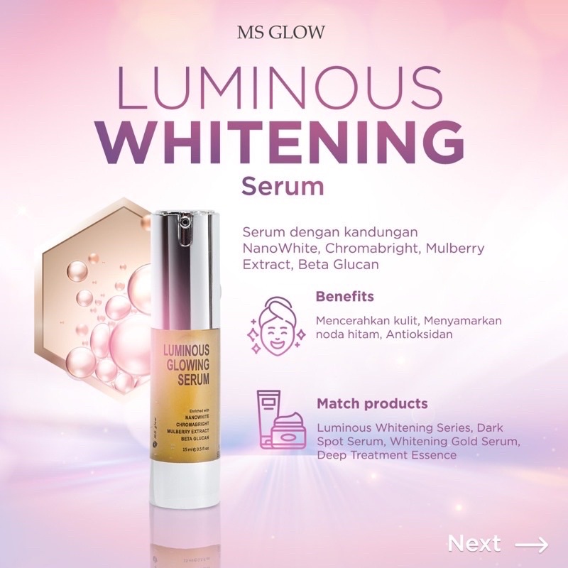 MS GLOW LUMINOUS Serum