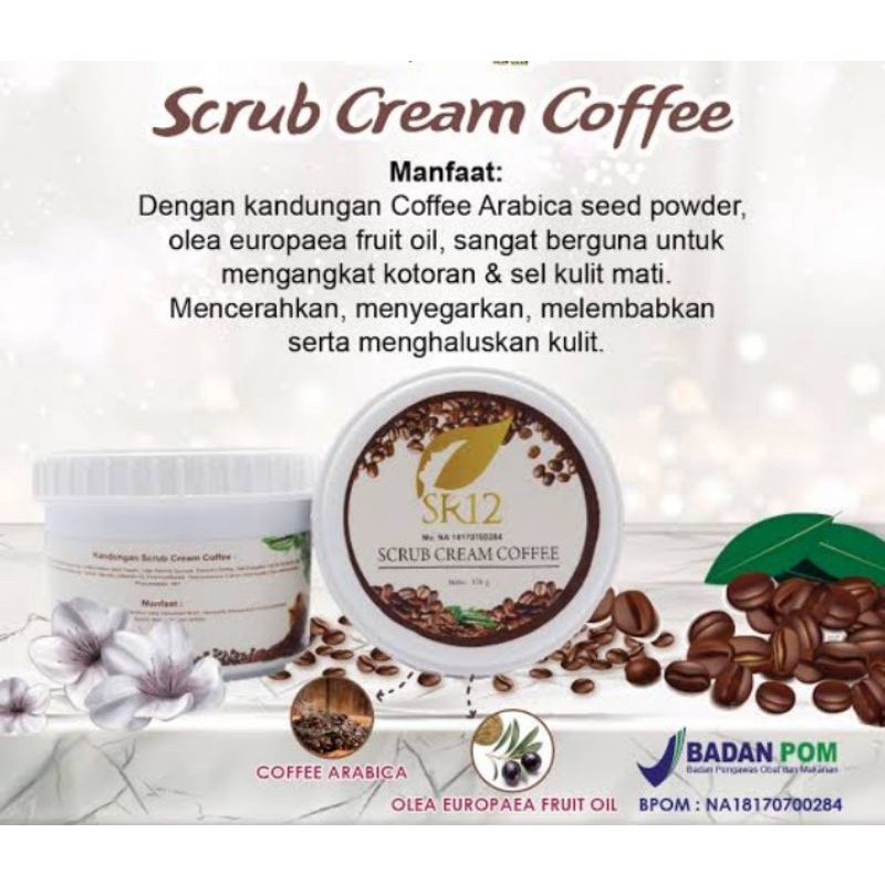 SCRUB cream coffee SR12