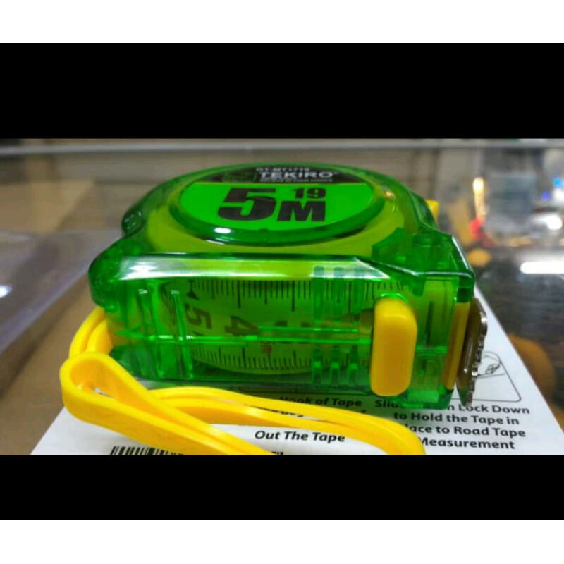 meteran tekiro 5 meter model baru