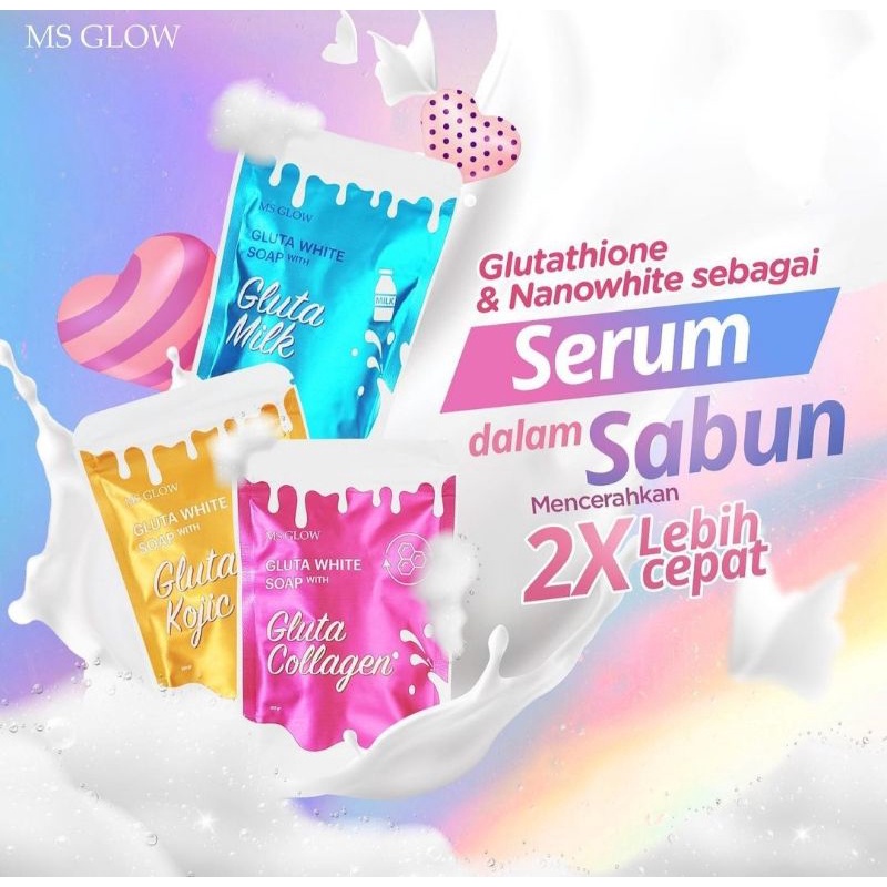 BPOM Gluta White Soap MS GLOW ORIGINAL