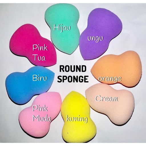 ROUNDED B E A U T Y BLENDER CONTOURING SPONGE