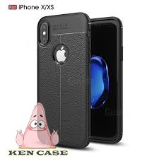 Case Auto Focus Leather Softcase Silicon Iphone Xs