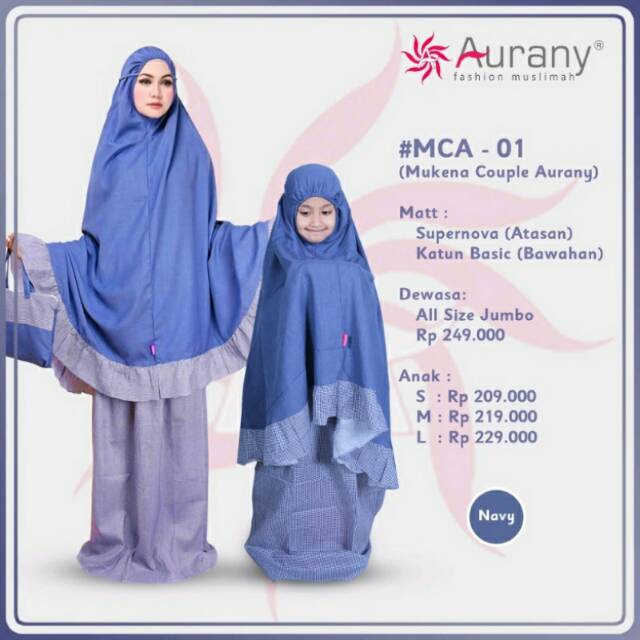 Mukena couple aurany
