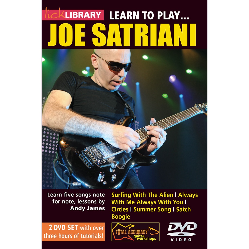 Tutorial Gitar Learn To Play Joe Satriani