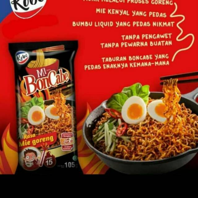 Mie bon cabe level 15