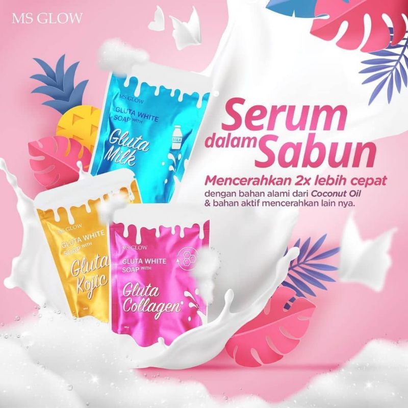 MS GLOW Gluta White Soap