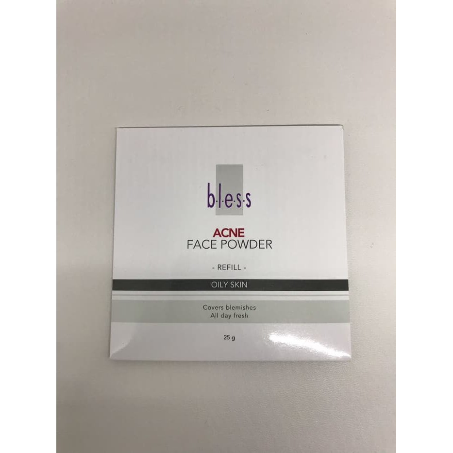 bless acne face powder refill