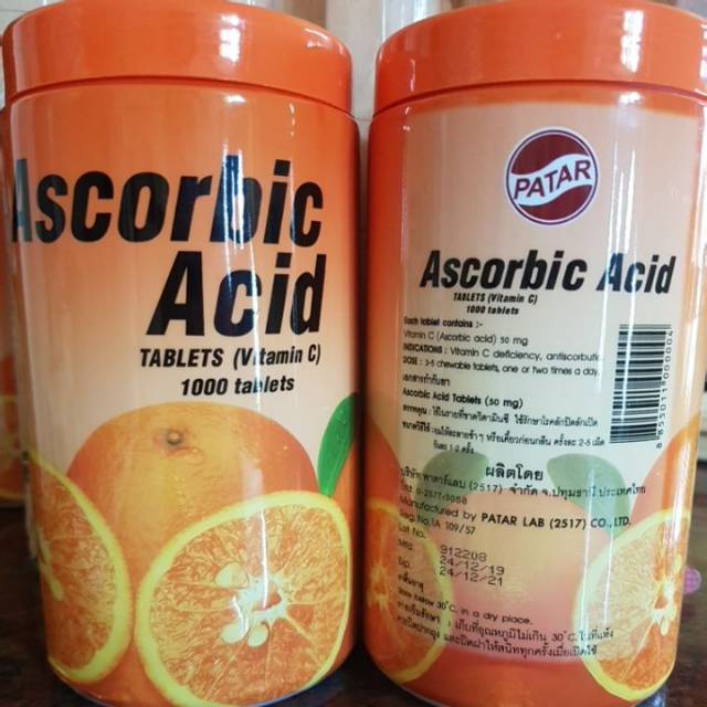 Ascorbic acid Vitamin C 1000 tablets