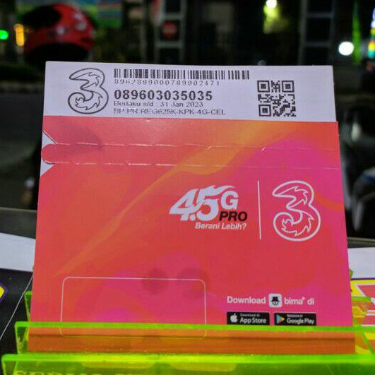 Nomor Cantik Tri ABC ABC (035035)