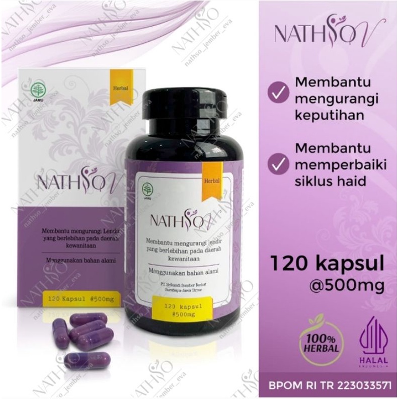 NATHSO-V isi 120 kapsul