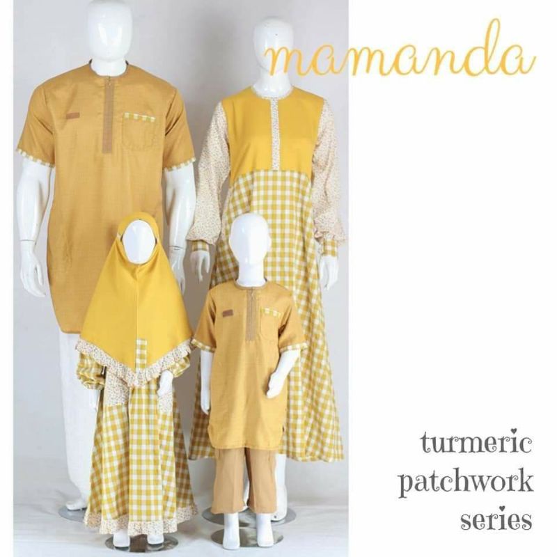 Sarimbit mamanda, Tumeric Patcwork Series