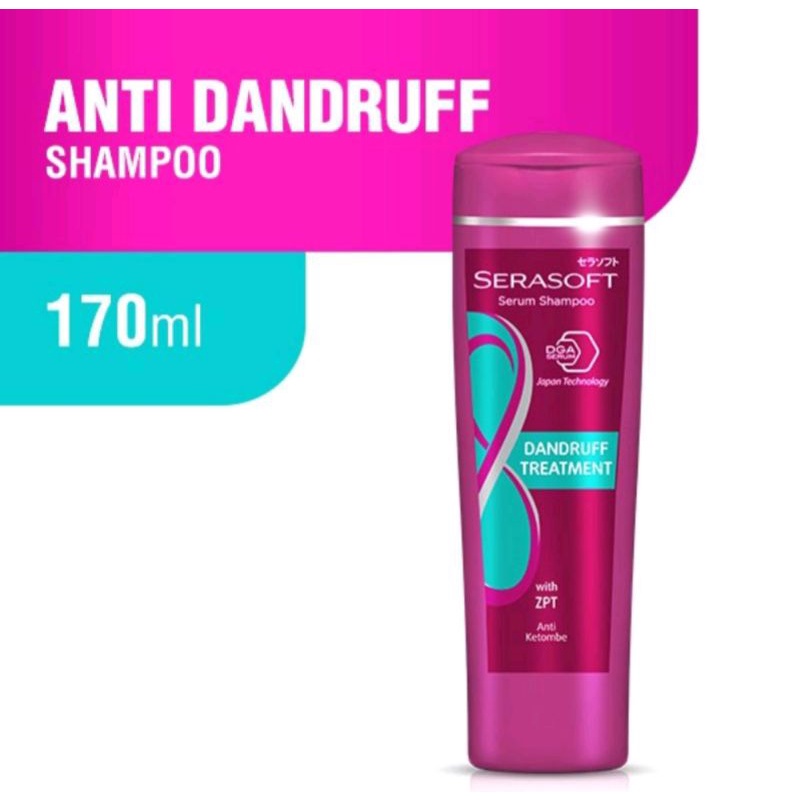 shampoo serasoft dandruff 170ml murah